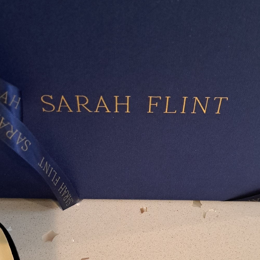 NIB Sarah Flint Kim Leather Mules - Picture 2 of 10